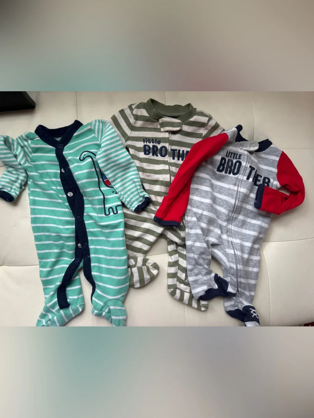 Boys newborn clothes set of 3